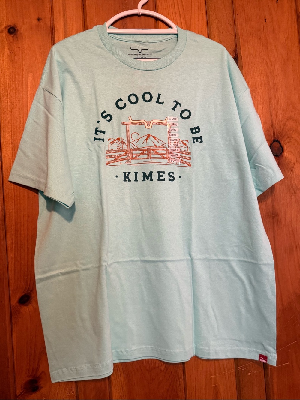 Kimes Ranch Mint Scenic Graphic Short Sleeve Tee